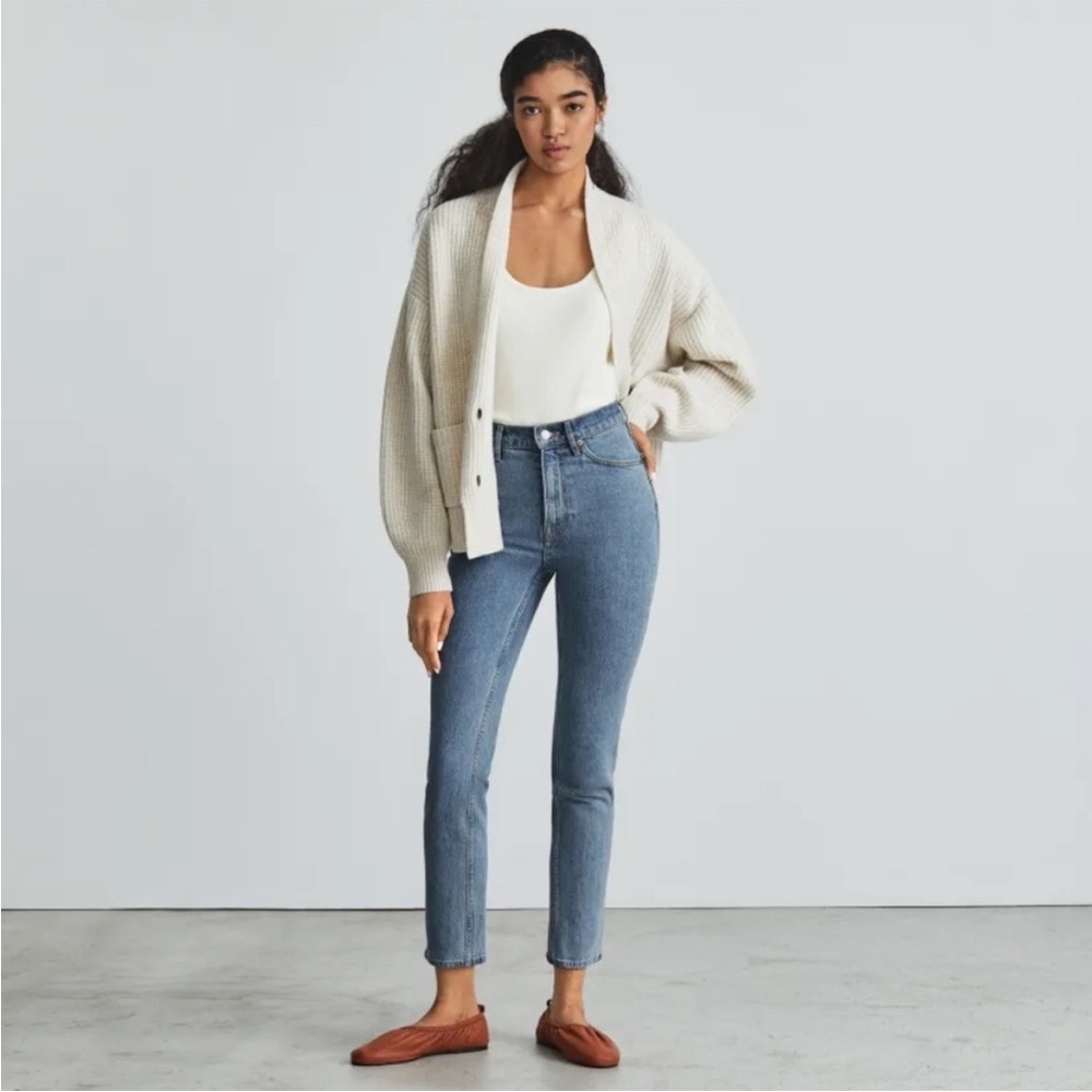 EVERLANE The Cheeky Jean, Light‎ Wash, Size 25 Regular
